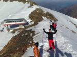 Posledn&eacute; metre pod vrchlom Sharecku 3150 m.